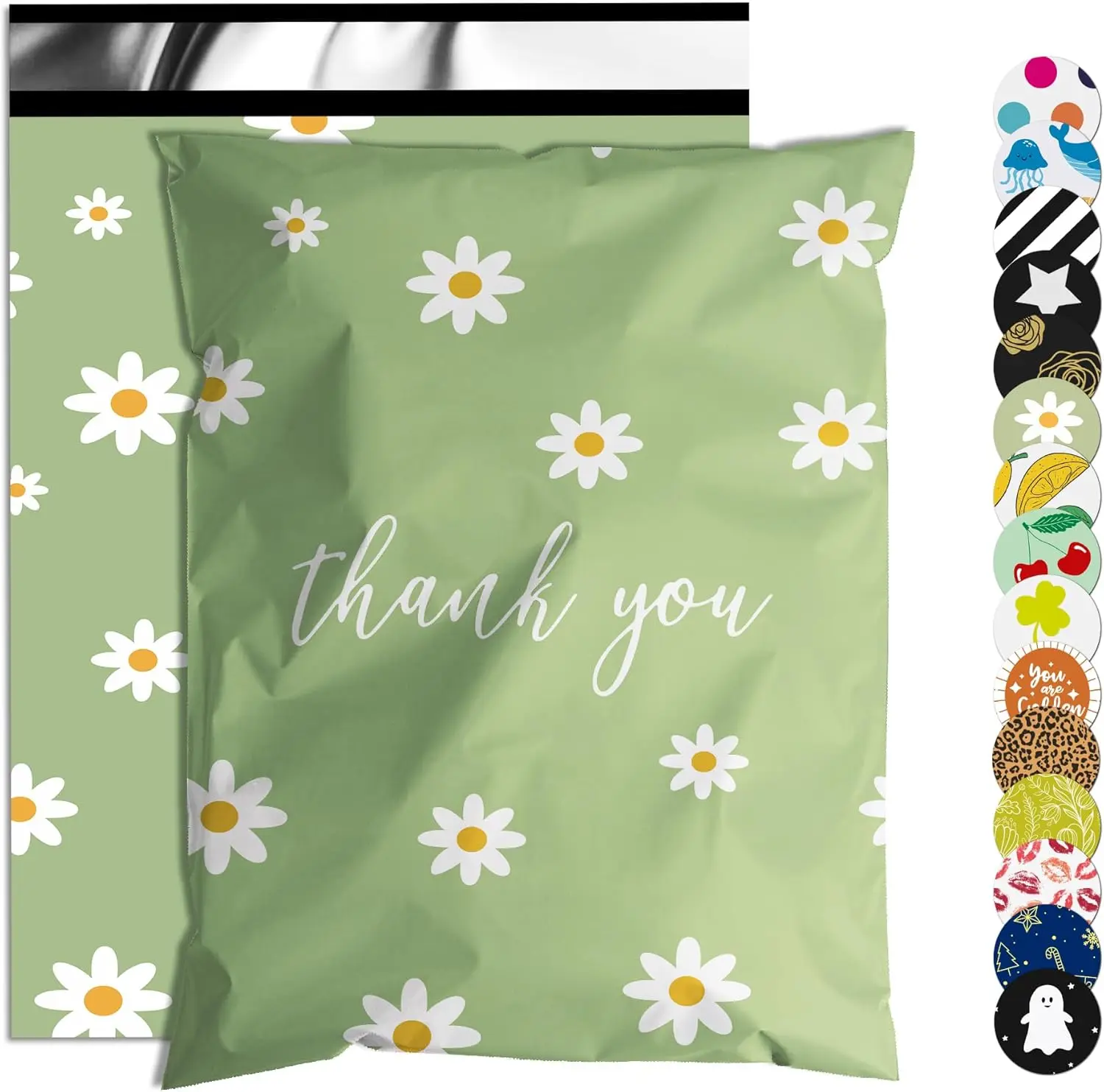10x13 Inch 100 Pcs, Waterproof and Tear-Resistant Shipping Bags for Clothing, Cute Mailing Bags with Self-Seal, Chrysanthemum
10x13 Inch 100 Pcs, Waterproof and Tear-Resistant Shipping Bags for Clothing, Cute Mailing Bags with Self-Seal, Chrysanthemum