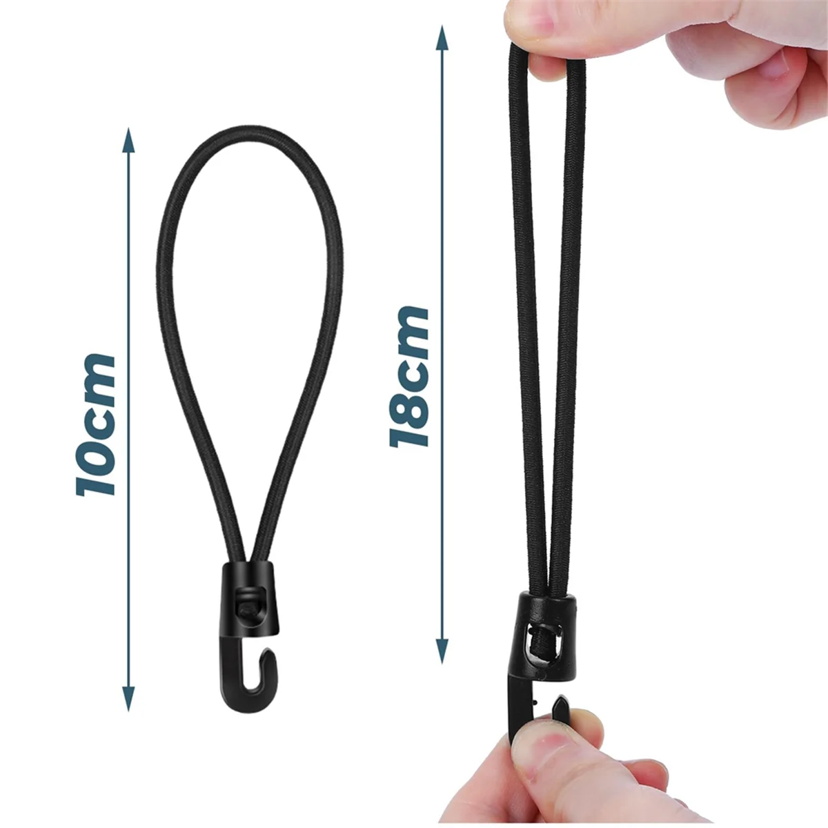 AA25 Tensioning Elastic Straps with Hooks, Pack of 20 Expander 10 cm Rubber Tensioner for Tarpaulin Tent Net Camping 
AA25 Tensioning Elastic Straps with Hooks, Pack of 20 Expander 10 cm Rubber Tensioner for Tarpaulin Tent Net Camping