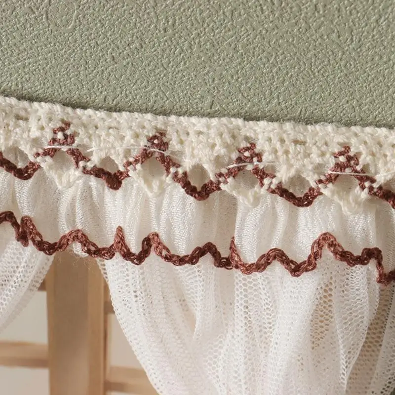 2 Set Stylish Lace Window Covering Curtain Miniatures For Doll House Accessory Imaginative Play And Interior Decorating
2 Set Stylish Lace Window Covering Curtain Miniatures For Doll House Accessory Imaginative Play And Interior Decorating