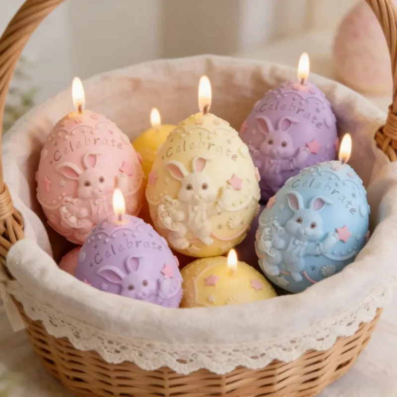 1pcs Top Quality Animal & Candle Silicone Mold Set - Carrot Rabbit Egg Shapes for Resin Clay Cake Crafts
1pcs Top Quality Animal & Candle Silicone Mold Set - Carrot Rabbit Egg Shapes for Resin Clay Cake Crafts
