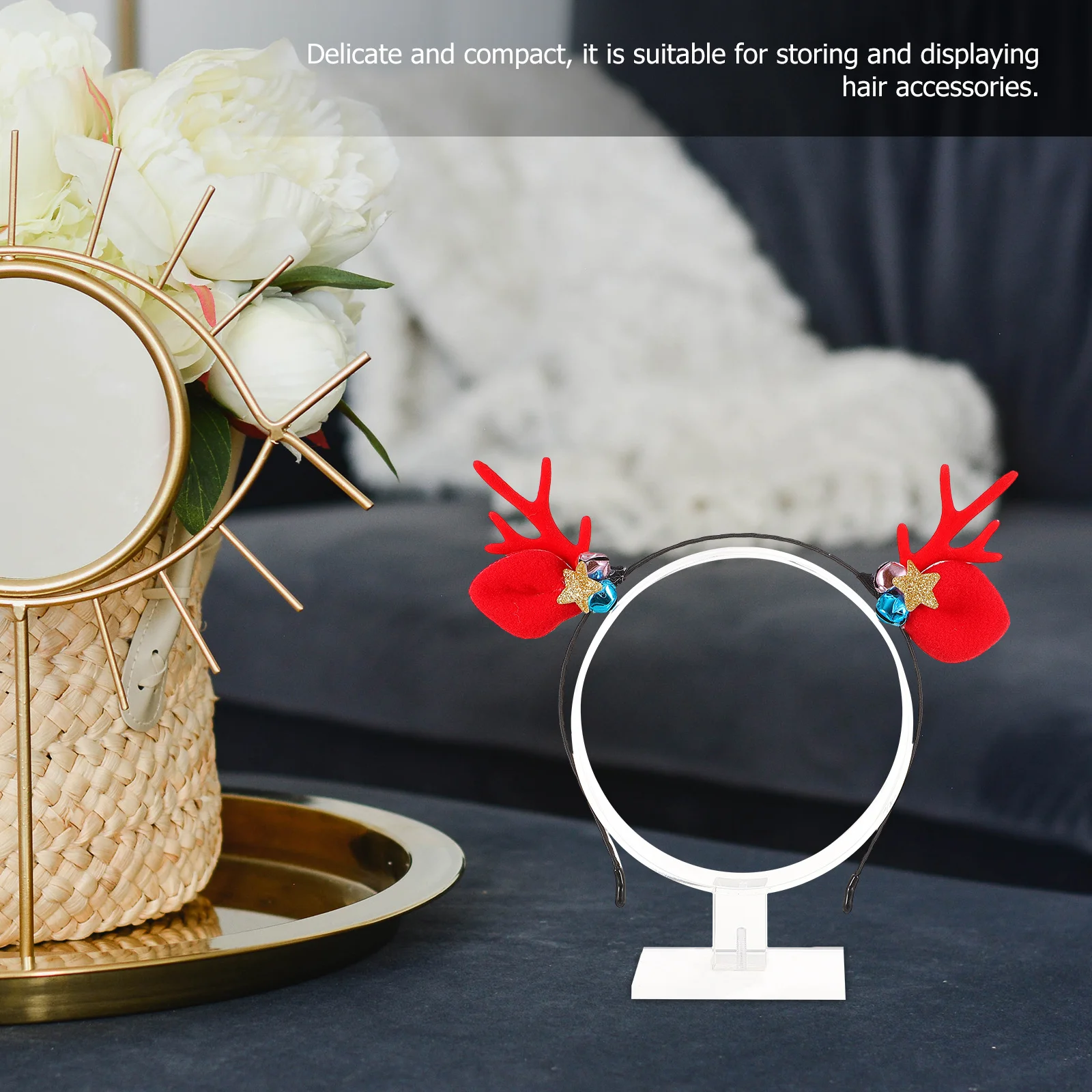 Round Headband Organizer Acrylic Girls Hairband Display Stand Holder Hair Accessories Storage Rack Headband Stand
Round Headband Organizer Acrylic Girls Hairband Display Stand Holder Hair Accessories Storage Rack Headband Stand