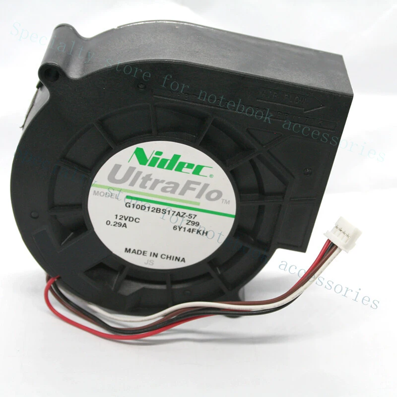 A+ NIDEC Original G10D12BS17AZ-57 12V 0.29A 9733 4-wire PWM Turbo Cooling Fan
A+ NIDEC Original G10D12BS17AZ-57 12V 0.29A 9733 4-wire PWM Turbo Cooling Fan