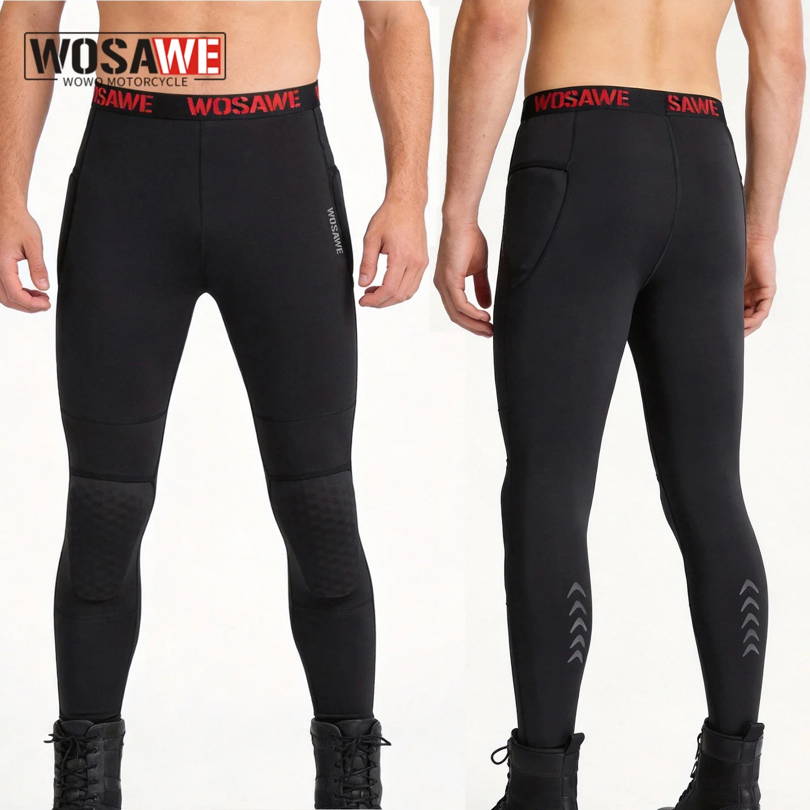 WOSAWE Men Summer Motorcycle Compression Pants Motorbike Breathable Slim Fit Trousers Outdoor Off-road Motocross Pants
WOSAWE Men Summer Motorcycle Compression Pants Motorbike Breathable Slim Fit Trousers Outdoor Off-road Motocross Pants