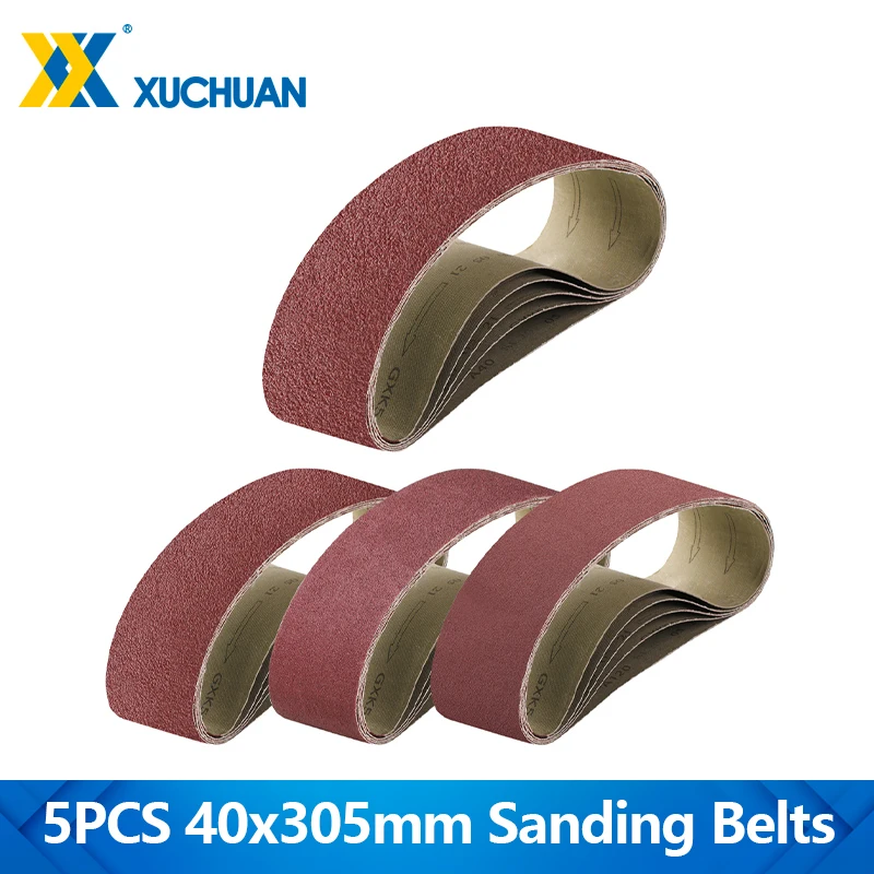 5pcs 40x305mm Sanding Belts 40 60 80 120 Grit Sander Belt Abrasive Tools for Polishing Machine Metal Woodworking Grinding
5pcs 40x305mm Sanding Belts 40 60 80 120 Grit Sander Belt Abrasive Tools for Polishing Machine Metal Woodworking Grinding