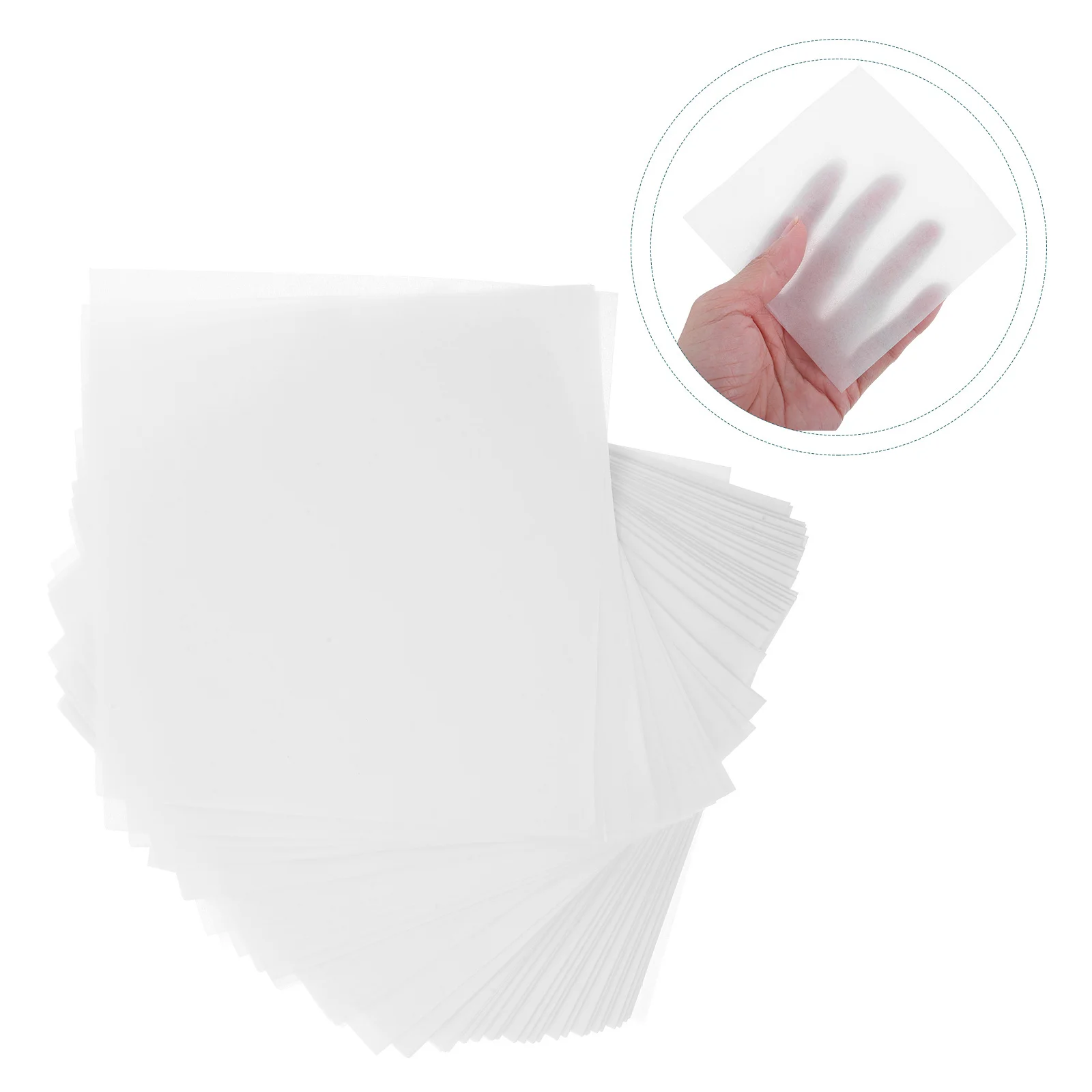 500Pcs Weighing Paper Cellulose Non-Stick Non-Absorbent Smooth Gloss Sheets for Precision Lab Scale Measurement Analytical
500Pcs Weighing Paper Cellulose Non-Stick Non-Absorbent Smooth Gloss Sheets for Precision Lab Scale Measurement Analytical