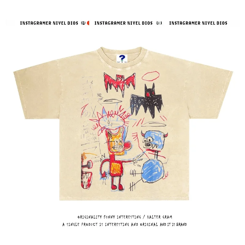 ter Am fiti Oversize ort Sve T-irt Street Sle Faionable Women's Summer Sun Protection Clothing
ter Am fiti Oversize ort Sve T-irt Street Sle Faionable Women's Summer Sun Protection Clothing