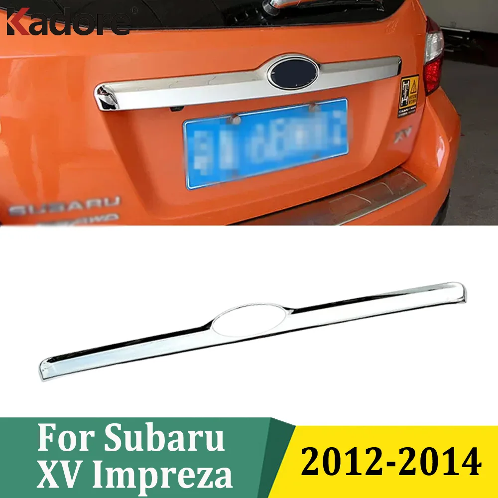 For Subaru XV Impreza 2012 2013 Hatchback Rear Trunk Lid Cover Trim ABS Chrome Tailgate Boot Protection Strip Car Accessories
For Subaru XV Impreza 2012 2013 Hatchback Rear Trunk Lid Cover Trim ABS Chrome Tailgate Boot Protection Strip Car Accessories