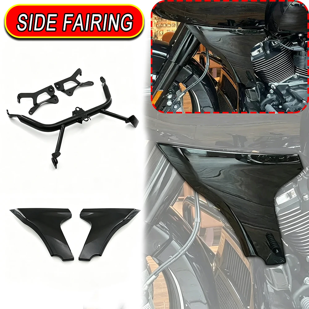 New Motorcycle ABS Unpainted/Black Right Left Side Panel Frame Fairing For Harley Touring CVO Road Glide ST FLTRXSTSE 2023 2024
New Motorcycle ABS Unpainted/Black Right Left Side Panel Frame Fairing For Harley Touring CVO Road Glide ST FLTRXSTSE 2023 2024