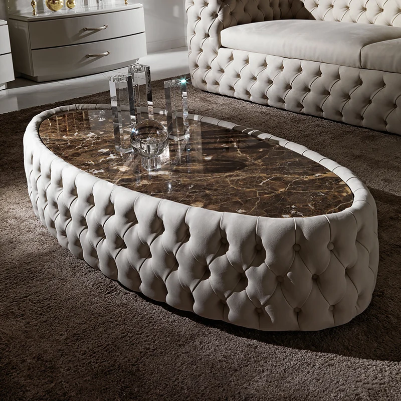 %aHigh End Villa Classic Luxury Marble Coffee Table Button Tufted Custom Modern Home Large Oval Living Room Center Coffee Table
%aHigh End Villa Classic Luxury Marble Coffee Table Button Tufted Custom Modern Home Large Oval Living Room Center Coffee Table