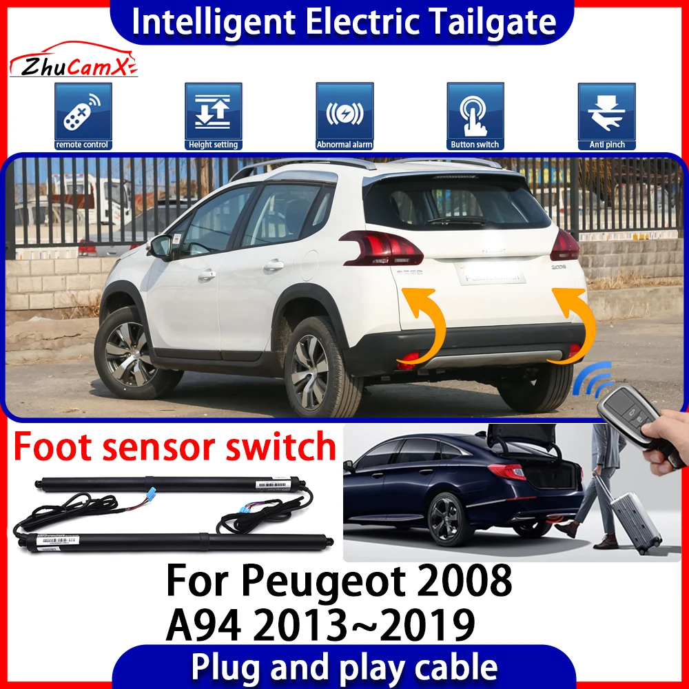 ZhuCamX Car Automatic Lifting kit Opening Trunk Intelligent Electric Tail Gate Lift Tailgate for Peugeot 2008 A94 2013~2019
ZhuCamX Car Automatic Lifting kit Opening Trunk Intelligent Electric Tail Gate Lift Tailgate for Peugeot 2008 A94 2013~2019