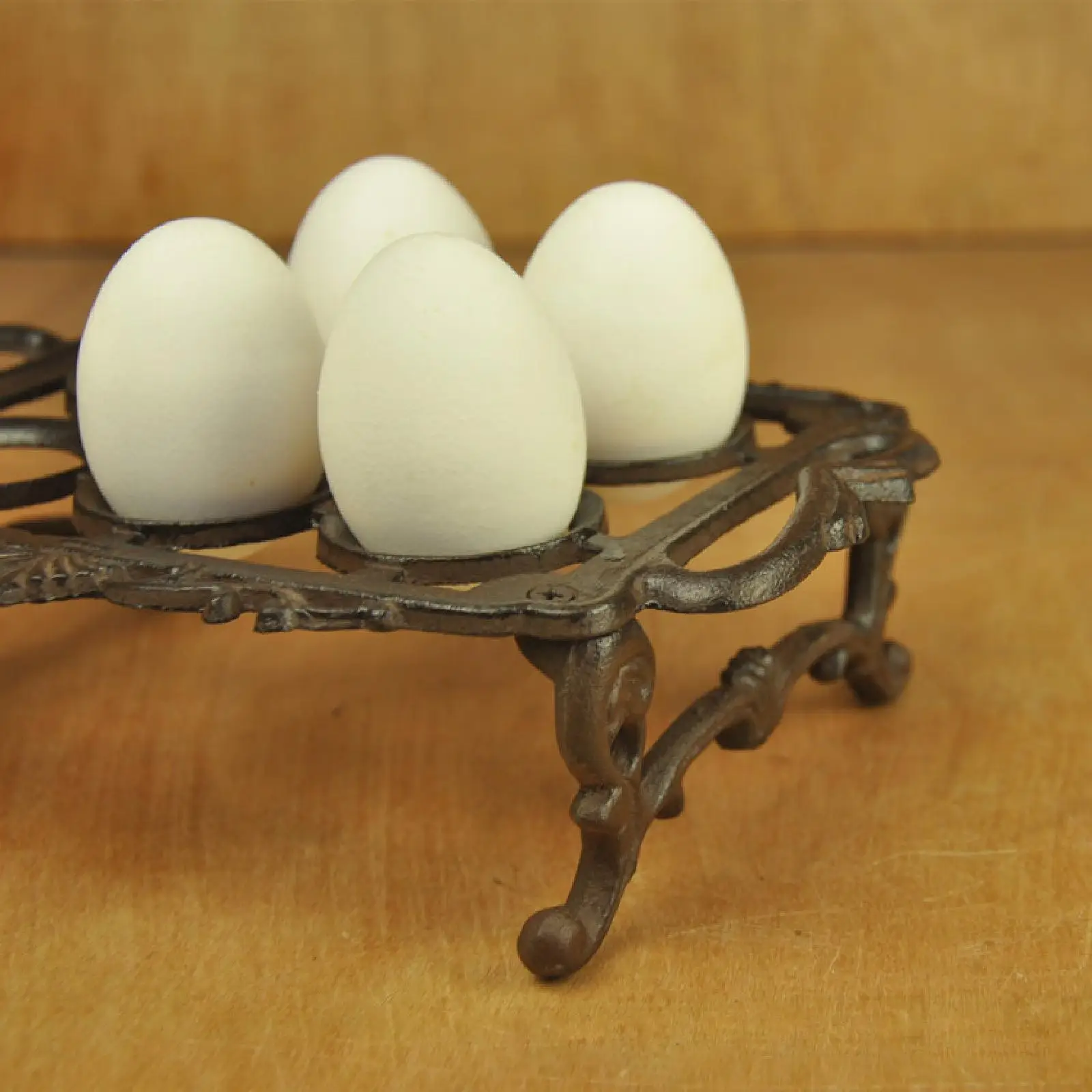 Cast Iron Egg Holder Rack 9.45x7.09x2.76inch Table Decor Desktop Egg Storage
Cast Iron Egg Holder Rack 9.45x7.09x2.76inch Table Decor Desktop Egg Storage