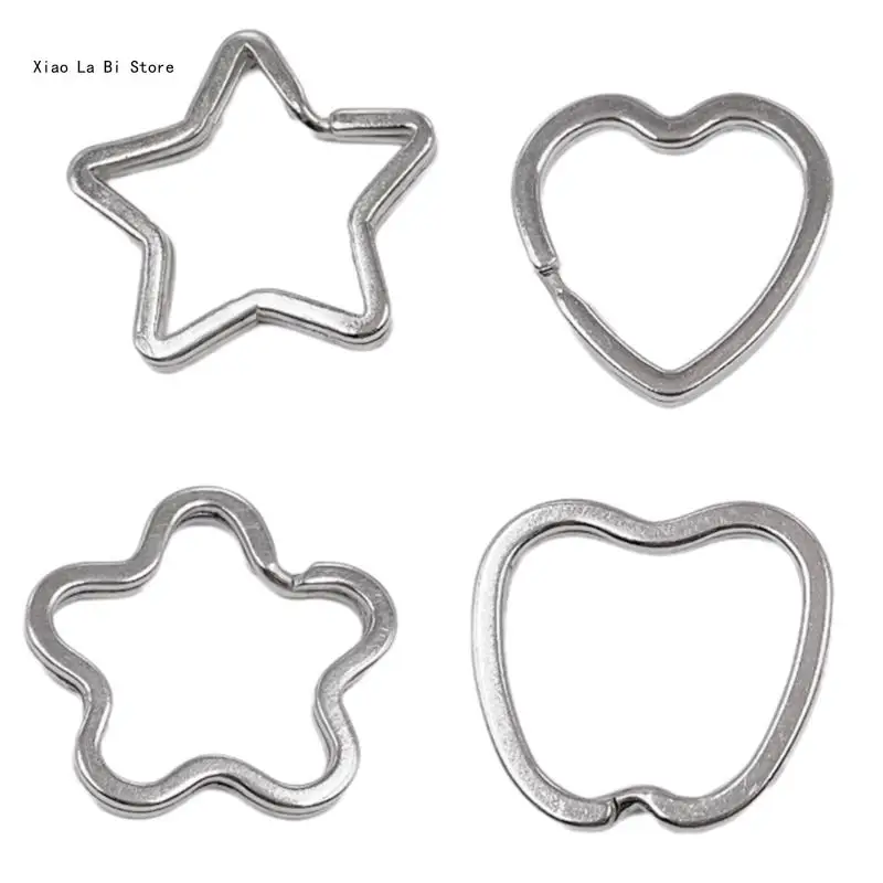 20pcs Silver Key Rings Irregular Split Rings Unisex Keyring Keyfob Accessories XXFD
20pcs Silver Key Rings Irregular Split Rings Unisex Keyring Keyfob Accessories XXFD