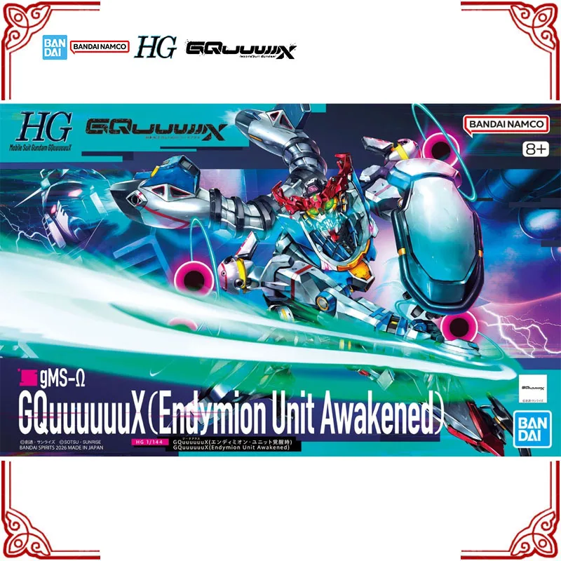 In Stock Genuine Bandai Gundam Model Kit HG gMS-Ω 1/144 GQuuuuuuX Endymion Unit Aqakened Anime Action Figure Collection Model
In Stock Genuine Bandai Gundam Model Kit HG gMS-Ω 1/144 GQuuuuuuX Endymion Unit Aqakened Anime Action Figure Collection Model