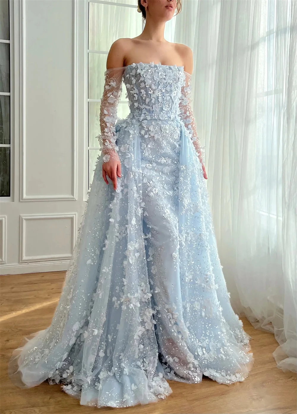 ROYET Luxury Lace Appliques A Line Woman Evening Dress Long Ball Elegant Customized Formal New Floor Length Prom Gown New
ROYET Luxury Lace Appliques A Line Woman Evening Dress Long Ball Elegant Customized Formal New Floor Length Prom Gown New