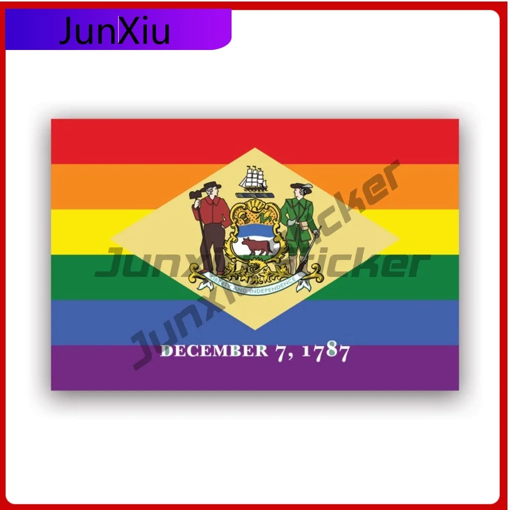 Rainbow Delaware Gay Sun Resistant Scratch Resistant Anime Style For Rear Windshield Car Body Motorcycle No Residue Removable
Rainbow Delaware Gay Sun Resistant Scratch Resistant Anime Style For Rear Windshield Car Body Motorcycle No Residue Removable