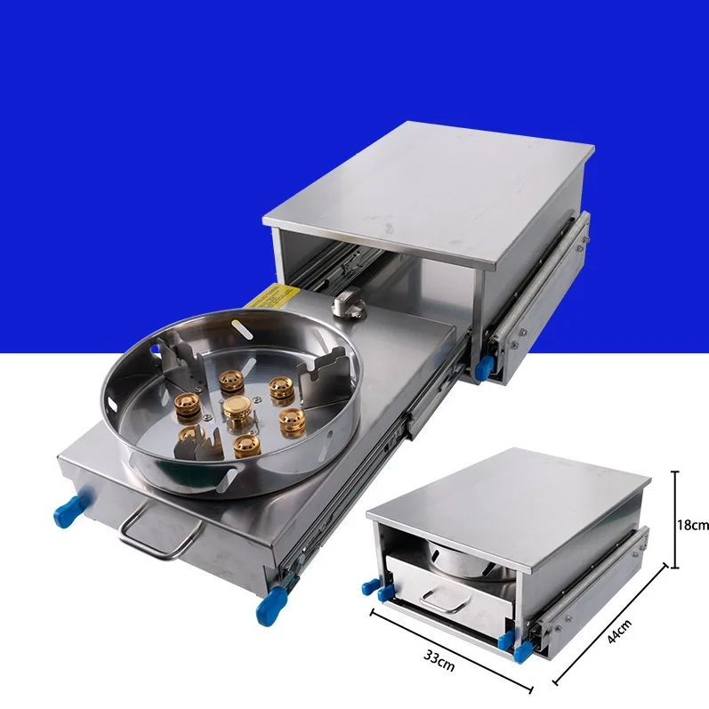 Car Kitchen Stove Stainless Steel Single Slot Dark Gray Gas Stove For RV Caravan Motorhome Boat Yacht Kitchen
Car Kitchen Stove Stainless Steel Single Slot Dark Gray Gas Stove For RV Caravan Motorhome Boat Yacht Kitchen