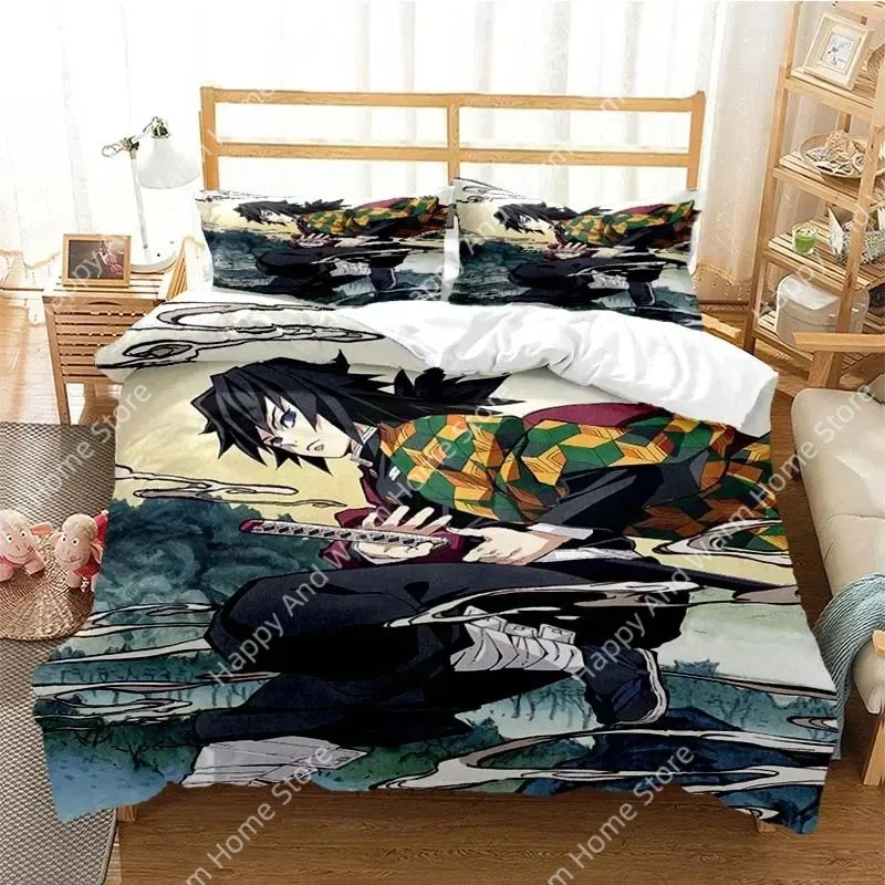 Demon Slayer Bedding Set Kamado Nezuko Duvet Cover Set Bedspread Pillowcase King Queen Full Single Size Bed Linen Boys Teen Gift
Demon Slayer Bedding Set Kamado Nezuko Duvet Cover Set Bedspread Pillowcase King Queen Full Single Size Bed Linen Boys Teen Gift
