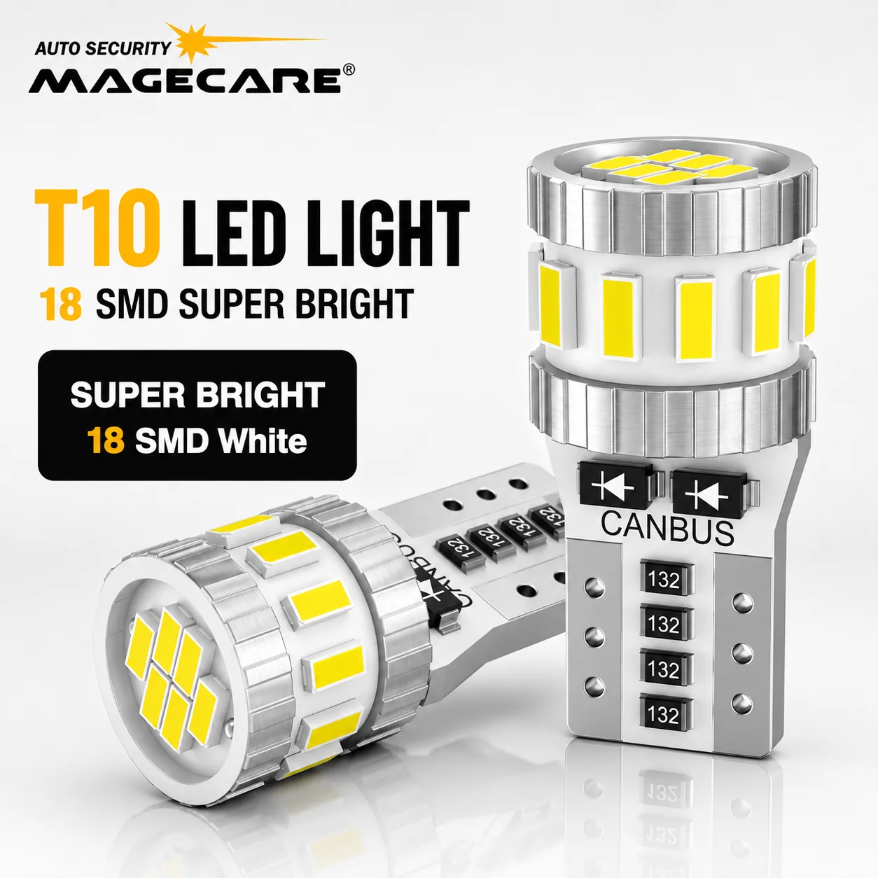 194 LED Bulbs 6500K White 168 2825 T10 W5W LED Bulb for Car Dome Door Map Courtesy Trunk Cargo Exterior License Plate Lights
194 LED Bulbs 6500K White 168 2825 T10 W5W LED Bulb for Car Dome Door Map Courtesy Trunk Cargo Exterior License Plate Lights