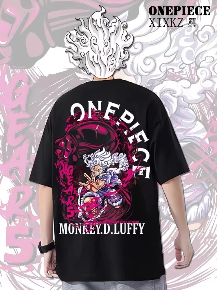 ONE PIECE Joint футболка с анимацией, пятискоростная Ника Луффи, одежда для косплея, летняя одежда с короткими рукавами из чистого хлопка, мужская универсальная футболка
ONE PIECE Joint футболка с анимацией, пятискоростная Ника Луффи, одежда для косплея, летняя одежда с короткими рукавами из чистого хлопка, мужская универсальная футболка