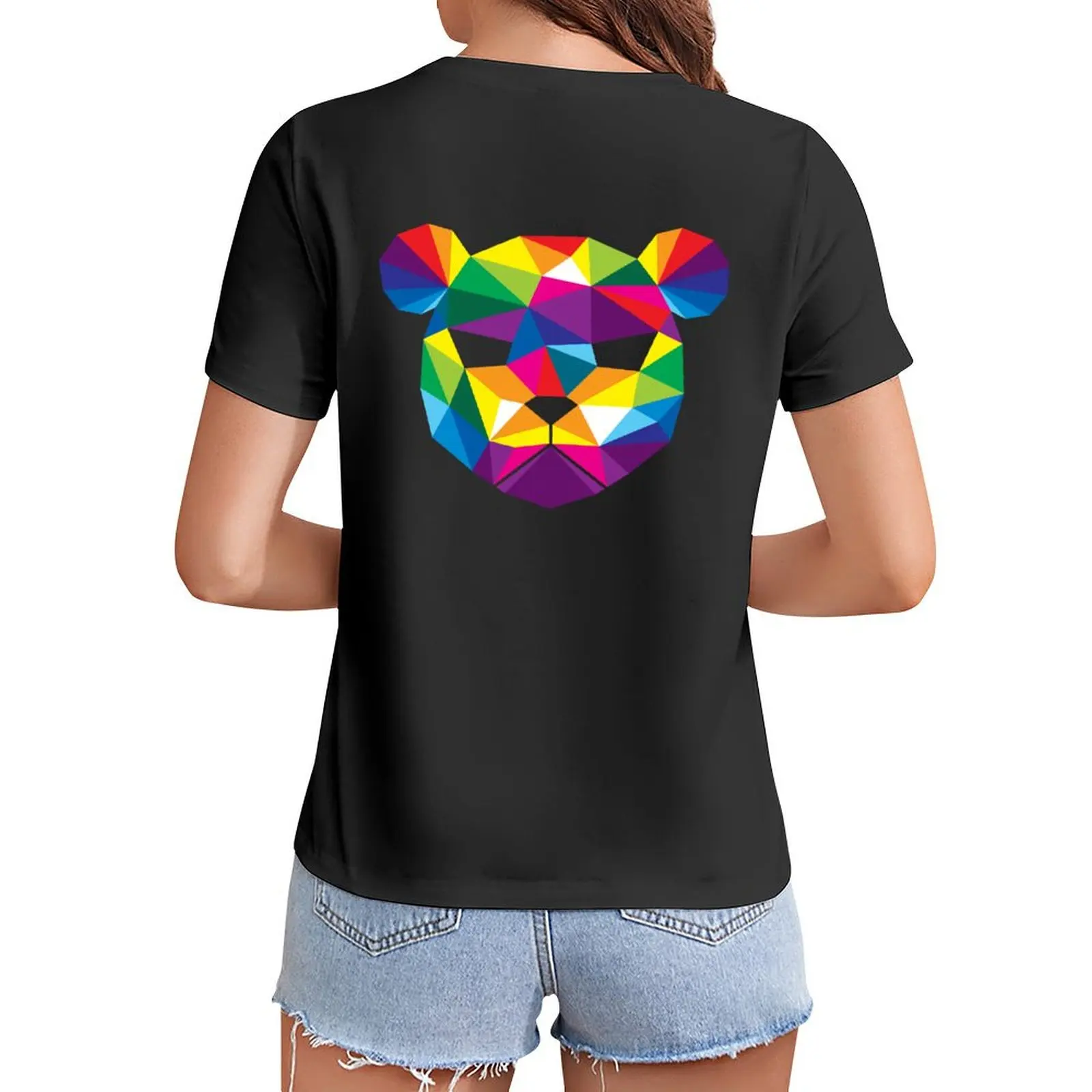 Bearhead Spectrum T-Shirt quick-drying Short sleeve tee black t-shirts for Women
Bearhead Spectrum T-Shirt quick-drying Short sleeve tee black t-shirts for Women