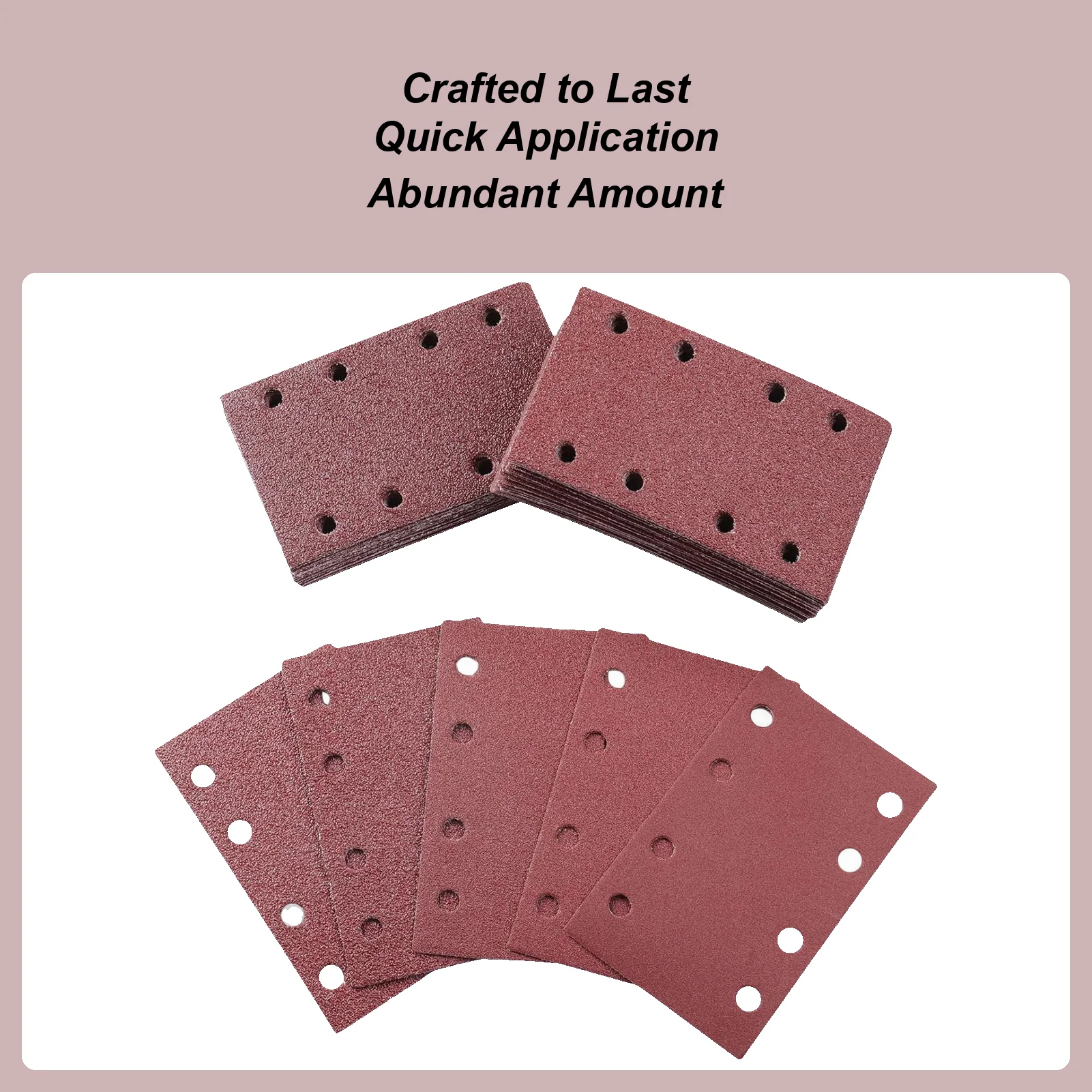 Sanding Paper 120 Pieces 8-Hole Sanding Pads Detail Sander Sandpaper Replacement Parts Dust Extraction For Glass Deck Carpenters
Sanding Paper 120 Pieces 8-Hole Sanding Pads Detail Sander Sandpaper Replacement Parts Dust Extraction For Glass Deck Carpenters