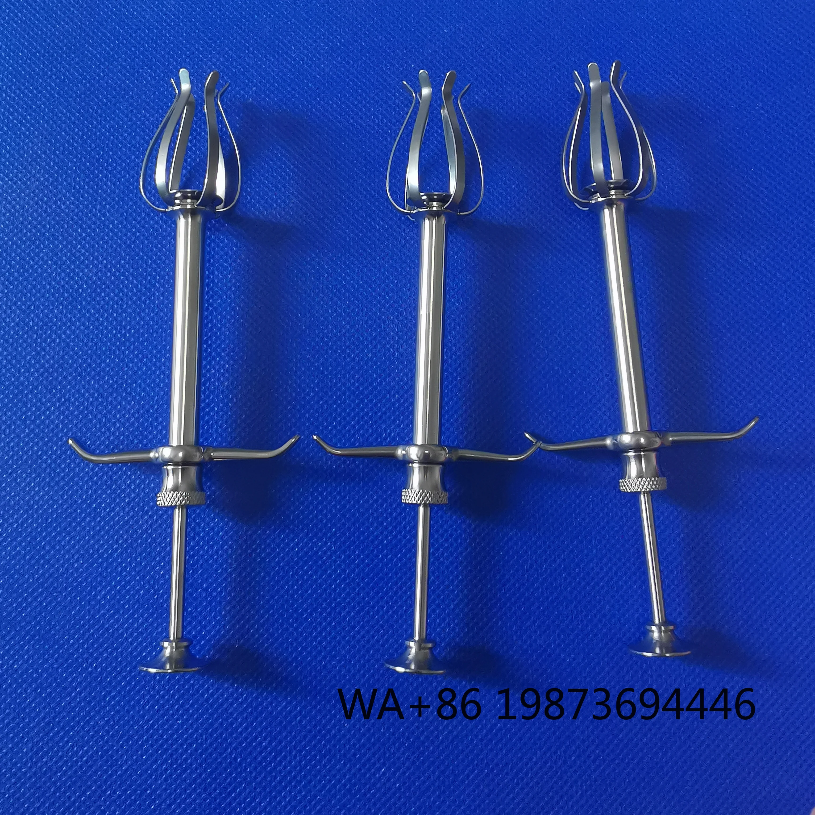 Stainless Steel Orbital Implant Introducer, Instrument for Orbital Socket Implant Placement
Stainless Steel Orbital Implant Introducer, Instrument for Orbital Socket Implant Placement