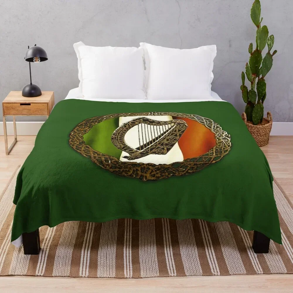 Celtic Harp of Ireland Throw Blanket Ultra Plush Cozy Blanket for Napping Sleeping
Celtic Harp of Ireland Throw Blanket Ultra Plush Cozy Blanket for Napping Sleeping