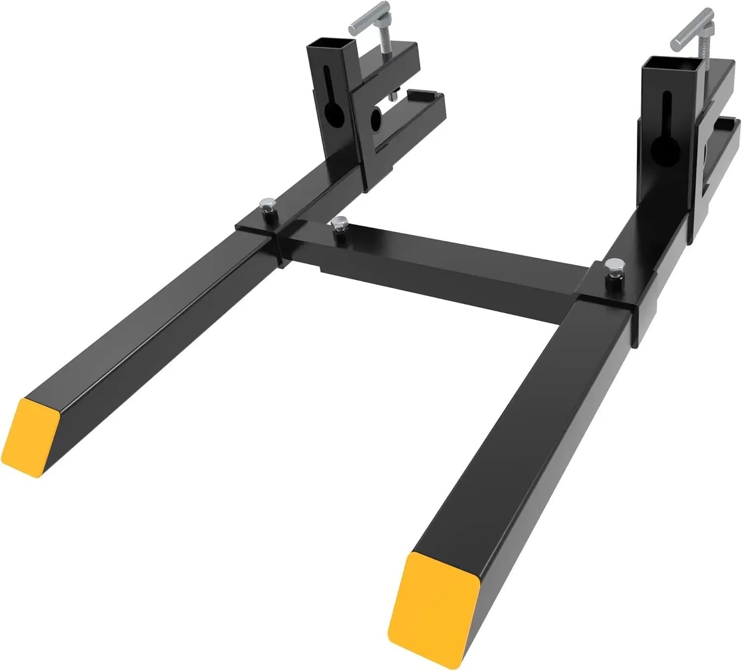 Clamp On Pallet Forks For Tractor Skid Steer Loader Bucket
Clamp On Pallet Forks For Tractor Skid Steer Loader Bucket