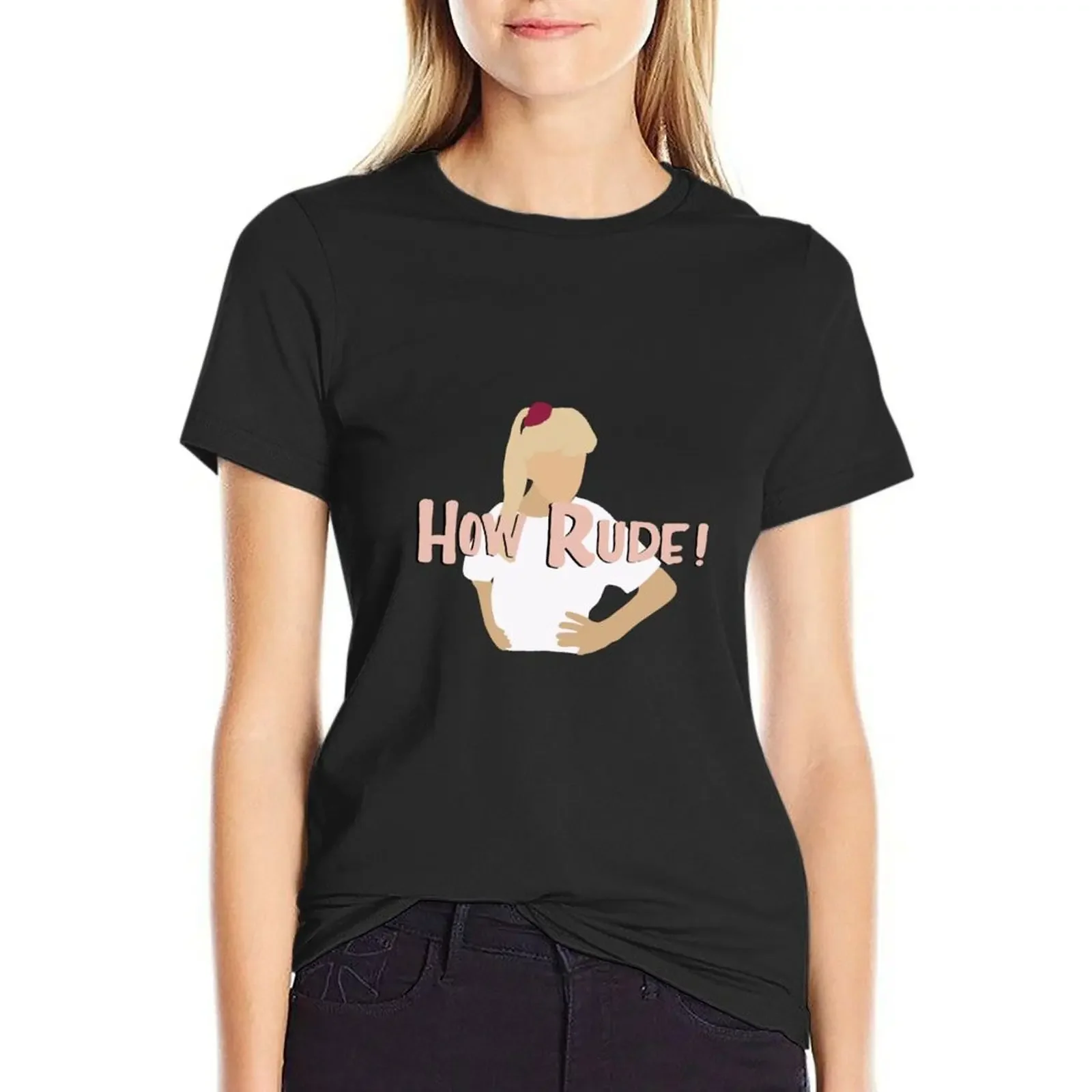 Stephanie Tanner How Rude T-Shirt summer tops aesthetic clothes quick drying luxury designer clothing Women
Stephanie Tanner How Rude T-Shirt summer tops aesthetic clothes quick drying luxury designer clothing Women