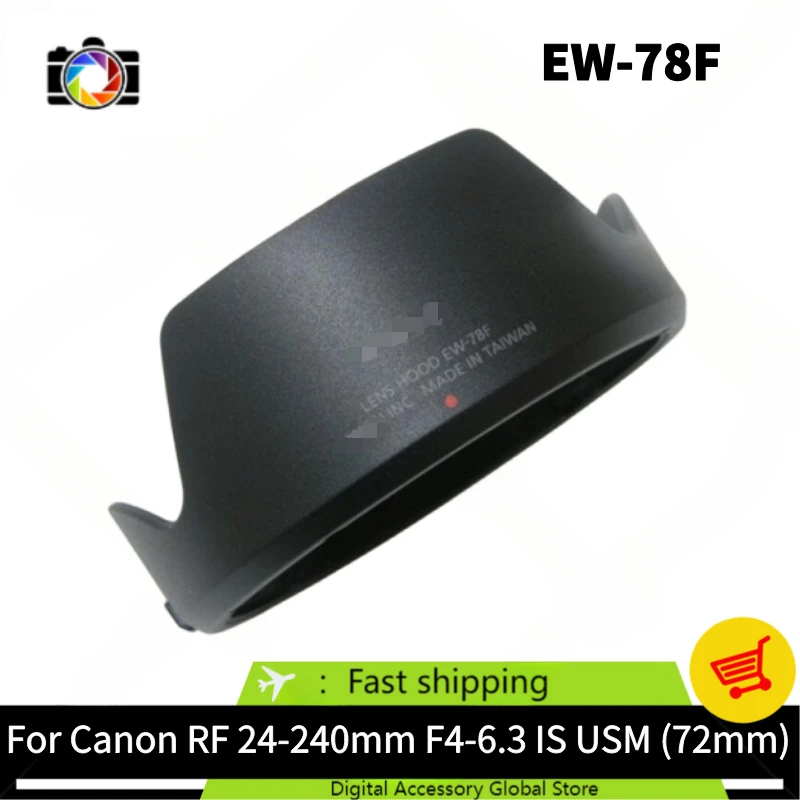 New Original Front Hood EW-78F Parts For Canon RF 24-240mm F4-6.3 IS USM (72mm) Camera Lens RF 24-240/4-6.3 24-240mm f4-6.3
New Original Front Hood EW-78F Parts For Canon RF 24-240mm F4-6.3 IS USM (72mm) Camera Lens RF 24-240/4-6.3 24-240mm f4-6.3