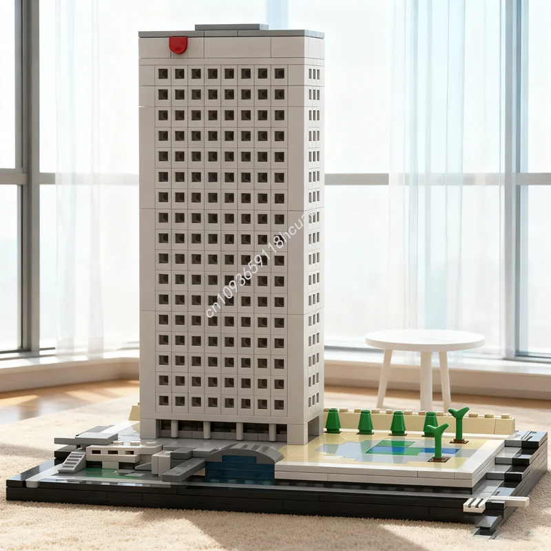 772pcs MOC Union Bank Plaza Architectureed Model Building Blocks Architecture Assemble DIY Christmas Gift Creative Toys Birthday
772pcs MOC Union Bank Plaza Architectureed Model Building Blocks Architecture Assemble DIY Christmas Gift Creative Toys Birthday