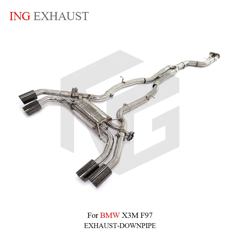 ING Performance Exhaust Catback Stainless steel for BMW X3M F97 Car Electron Valve Vehicle Up muffle tools System
ING Performance Exhaust Catback Stainless steel for BMW X3M F97 Car Electron Valve Vehicle Up muffle tools System
