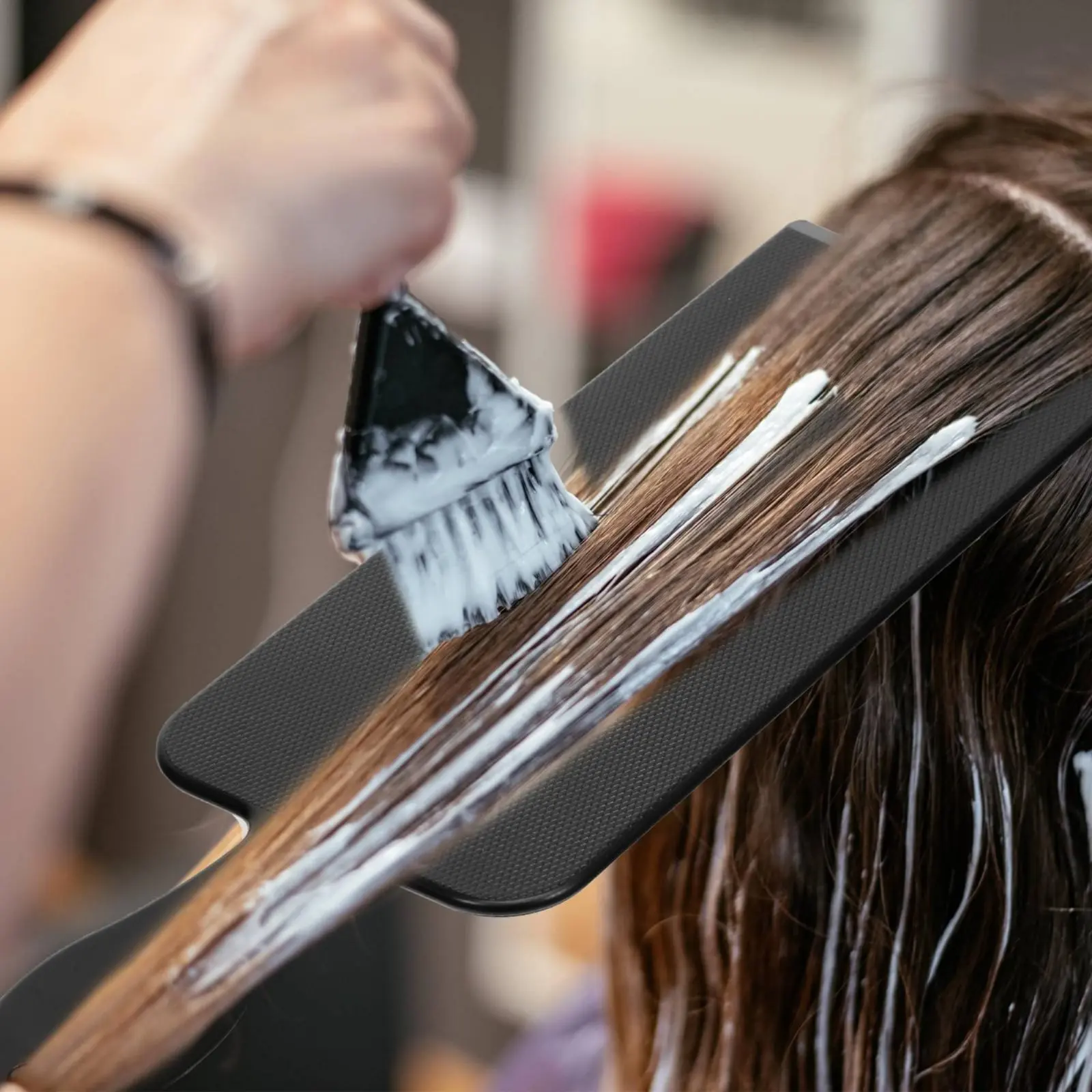 Highlight Board Easy to Clean Hair Dye Board Salon Supply Great Stability Enhanced Precision for Stylists, Highlighting
Highlight Board Easy to Clean Hair Dye Board Salon Supply Great Stability Enhanced Precision for Stylists, Highlighting