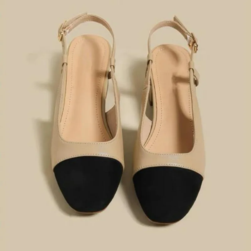 Summer New Fashion Low Square Heels Shoes Korean Color Matching Party Ladies Shoes Designer Chaussure Femme All-match Sandals
Summer New Fashion Low Square Heels Shoes Korean Color Matching Party Ladies Shoes Designer Chaussure Femme All-match Sandals