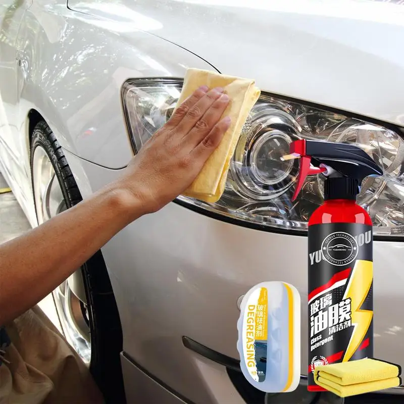 Car Glass Oil Film Cleaner Windshield Cleaner Set Deep Cleaning Safe Effective Multipurpose Glass Oil Film Cleaning Liquid With
Car Glass Oil Film Cleaner Windshield Cleaner Set Deep Cleaning Safe Effective Multipurpose Glass Oil Film Cleaning Liquid With