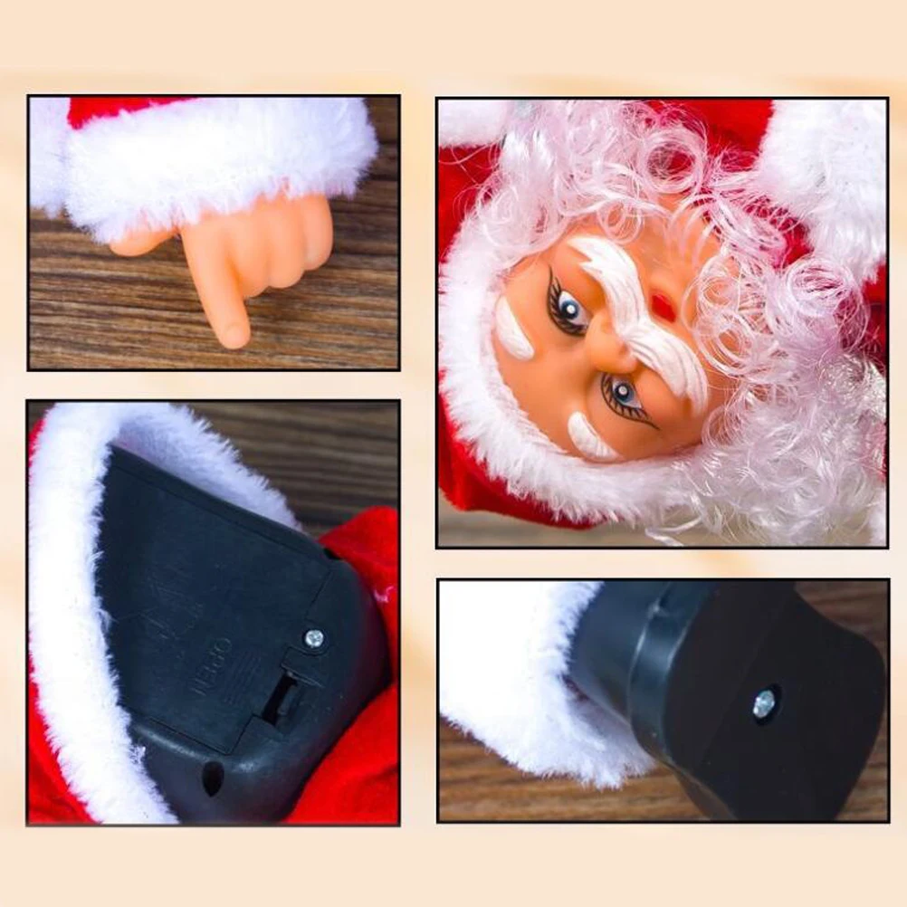 Dancing Santa Claus Christmas Musical Decoration Operated Rotating Singing Figure Home Office Party Gift For Kids Street 
Dancing Santa Claus Christmas Musical Decoration Operated Rotating Singing Figure Home Office Party Gift For Kids Street