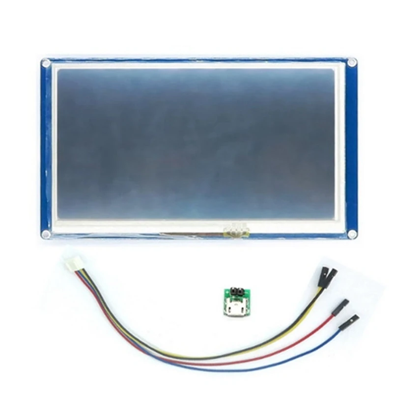 HMI LCD Touch Display NX8048T070 7-Inch Human-Machine Interface HMI Resistive Display Enhanced Series
HMI LCD Touch Display NX8048T070 7-Inch Human-Machine Interface HMI Resistive Display Enhanced Series