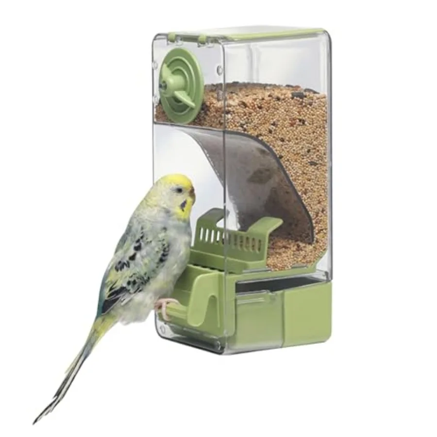 Automatic Bird Feeder, Bird Cage Feeder with Perch for Parakeet Canary Cockatiel Finch
Automatic Bird Feeder, Bird Cage Feeder with Perch for Parakeet Canary Cockatiel Finch
