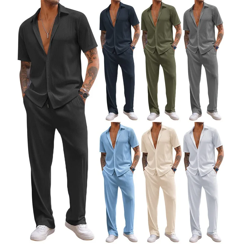 2025 New Set Men's Comfortable Loose Casual Shorts Commuting Travel and Vacation Solid Color Summer Pants Minimalist Set
2025 New Set Men's Comfortable Loose Casual Shorts Commuting Travel and Vacation Solid Color Summer Pants Minimalist Set