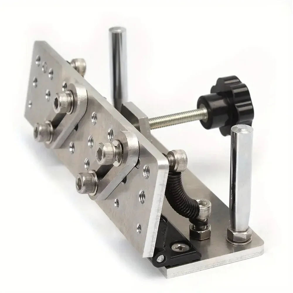Aluminium Alloy Knife Sharpener Jig Portable Compact Size High Efficiency Sharpening Accessory for Belt Sander Machine DIY
Aluminium Alloy Knife Sharpener Jig Portable Compact Size High Efficiency Sharpening Accessory for Belt Sander Machine DIY