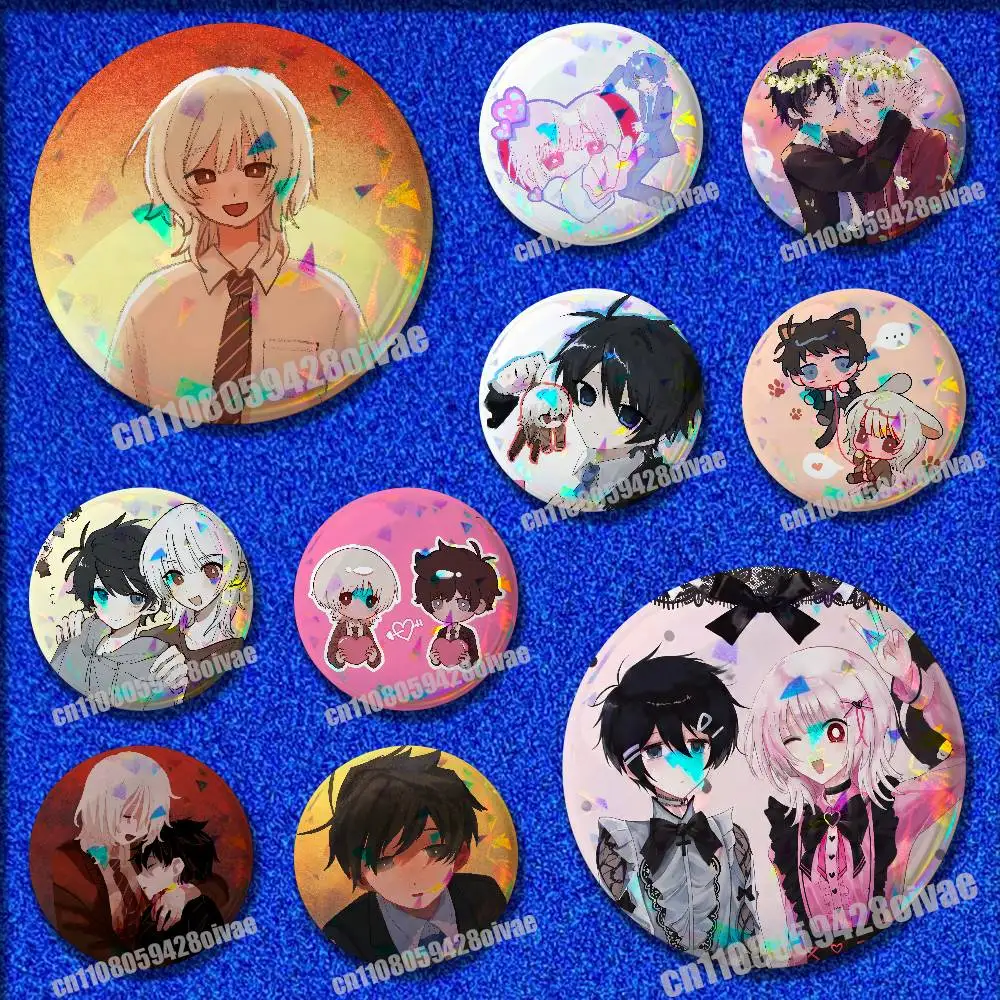 For S-Saihate S-Station Shion Tatsunami Haru Akinashi Pins Insignia Badge Cover Emblem Round Brooch Button Hats Decoration 32mm
For S-Saihate S-Station Shion Tatsunami Haru Akinashi Pins Insignia Badge Cover Emblem Round Brooch Button Hats Decoration 32mm
