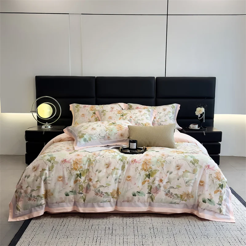 Premium 1000TC Egyptian Cotton Vintage Flowers Digital Printing Luxury Bedding Set Duvet Cover Flat/Fitted Bed Sheet Pillowcases
Premium 1000TC Egyptian Cotton Vintage Flowers Digital Printing Luxury Bedding Set Duvet Cover Flat/Fitted Bed Sheet Pillowcases