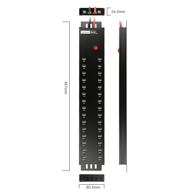 Full Metal Sipolar A812 ORICO 30 20Ports Industrial Data HUB USB2.0 Splitter 300W Powered Hub
Full Metal Sipolar A812 ORICO 30 20Ports Industrial Data HUB USB2.0 Splitter 300W Powered Hub