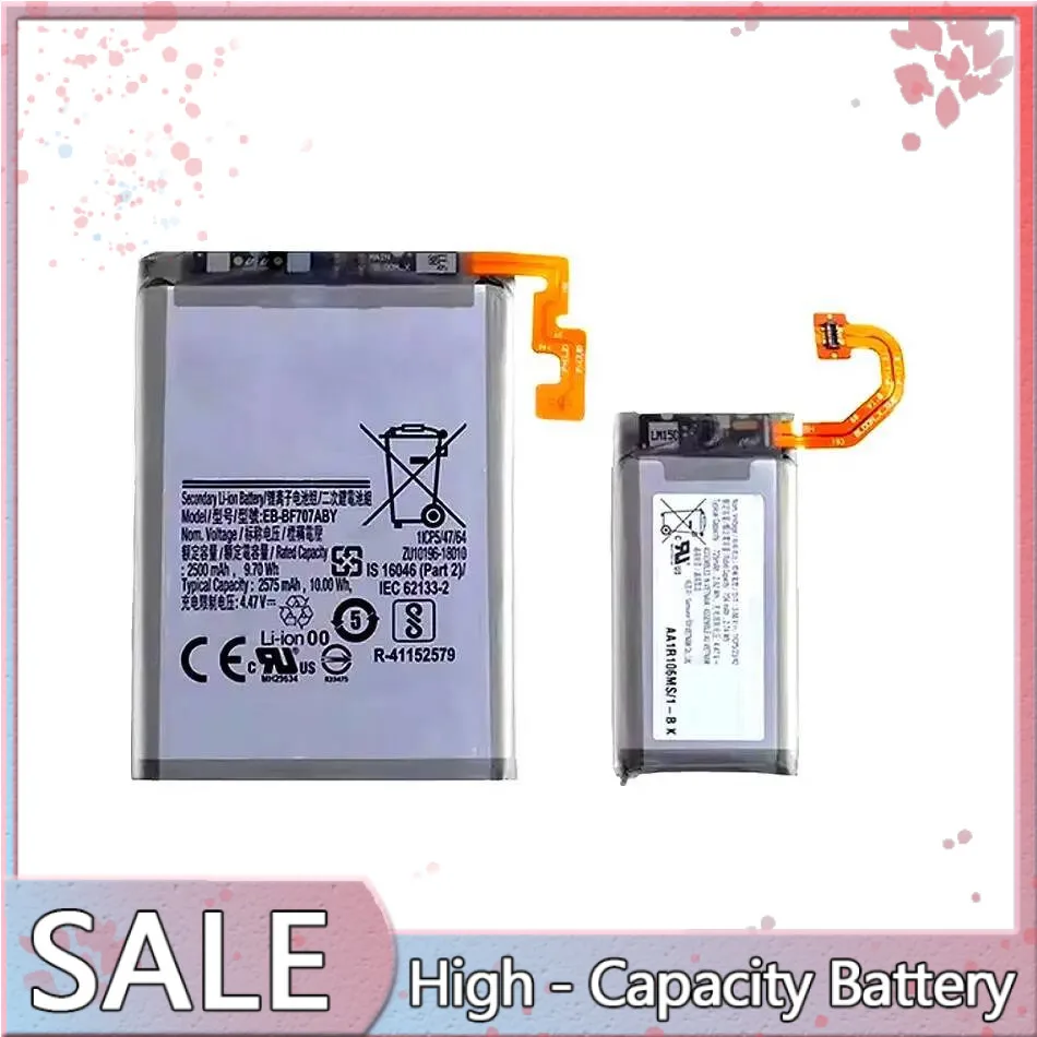 Для Samsung Galaxy Z Flip 5G EB-BF707ABY + EB-BF708ABY аккумулятор мобильного телефона Премиум замена
Для Samsung Galaxy Z Flip 5G EB-BF707ABY + EB-BF708ABY аккумулятор мобильного телефона Премиум замена