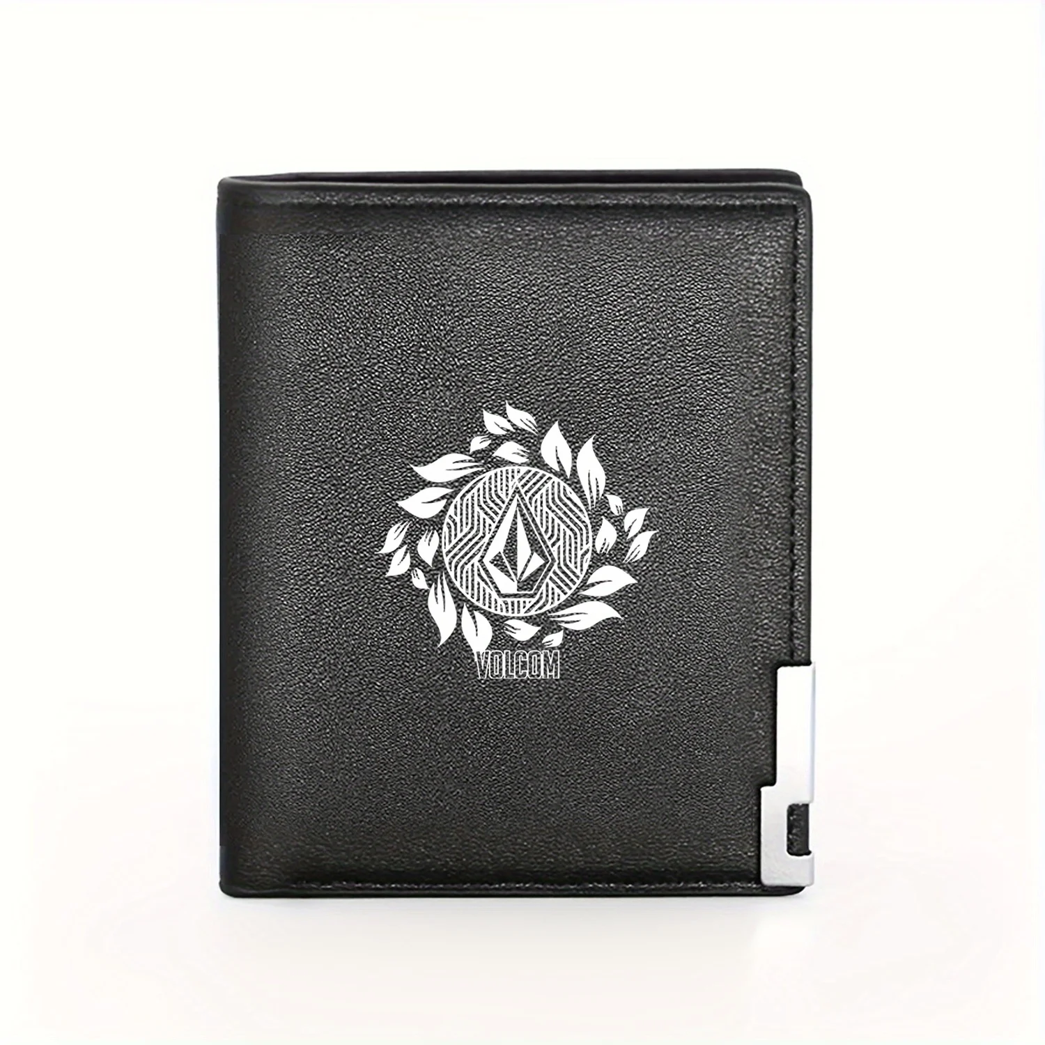 Логотип Volcom Стильный кошелек с узором в виде листьев Дизайн Деловой мужской повседневный элегантный простой практичный качественный кошелек Стильный принт Gra
Логотип Volcom Стильный кошелек с узором в виде листьев Дизайн Деловой мужской повседневный элегантный простой практичный качественный кошелек Стильный принт Gra