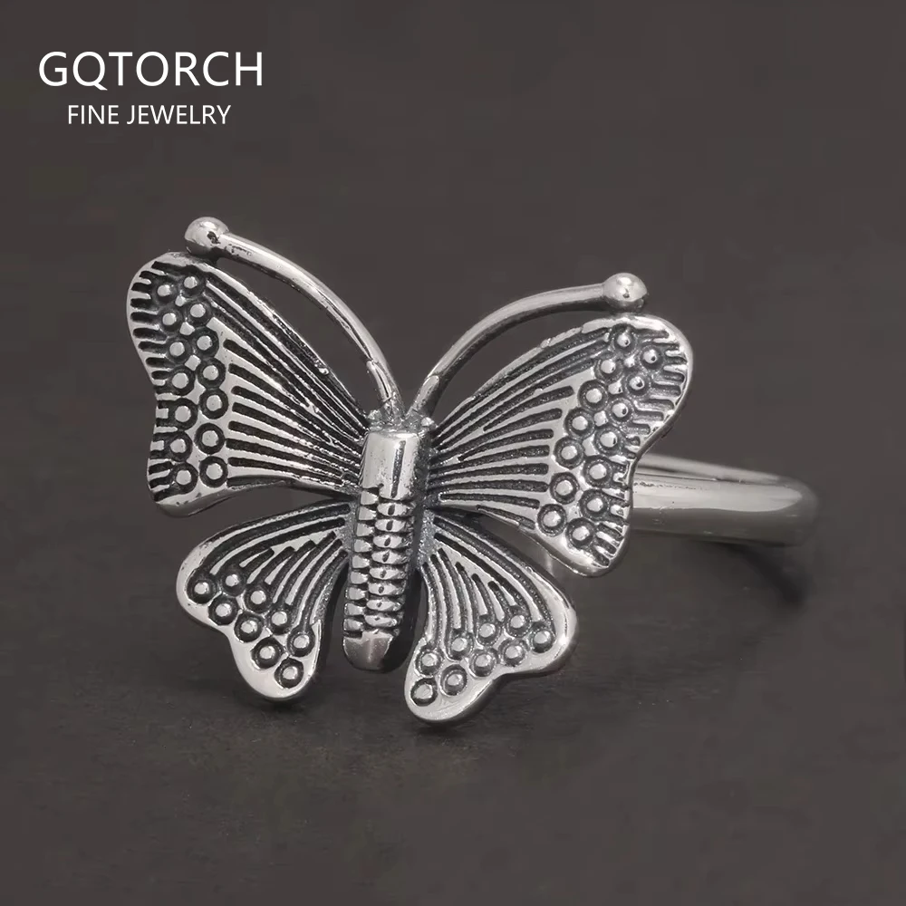 Винтажное кольцо с бабочкой из стерлингового серебра 925 пробы для женщин, модное кольцо на палец в этническом стиле, ювелирное изделие на день рождения, подарок
Винтажное кольцо с бабочкой из стерлингового серебра 925 пробы для женщин, модное кольцо на палец в этническом стиле, ювелирное изделие на день рождения, подарок