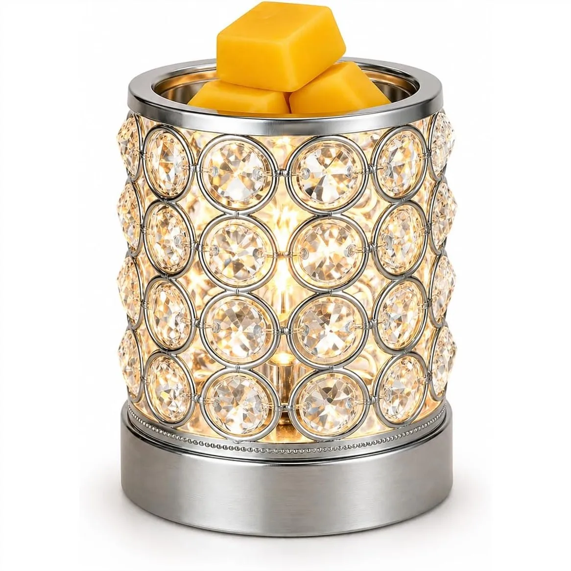Electric Crystal Wax Melt Warmer with Bulb Heating, Quickly Melts Wax Blocks for Long-Lasting Fragrance, Elegant Home Decor Wax
Electric Crystal Wax Melt Warmer with Bulb Heating, Quickly Melts Wax Blocks for Long-Lasting Fragrance, Elegant Home Decor Wax