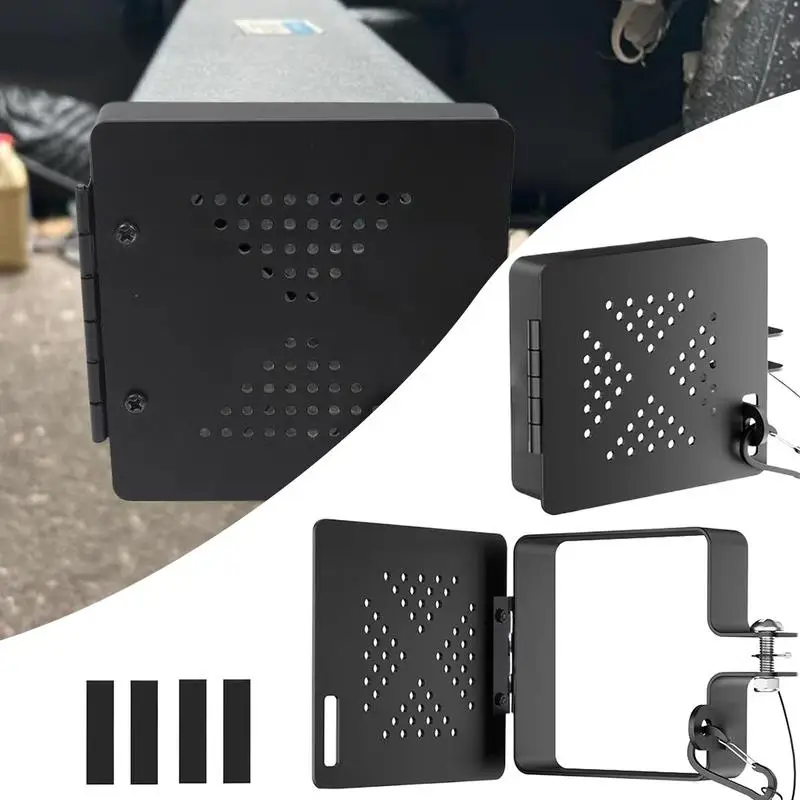 Rv Bumper End Cap 4-Inch Square Metal Sewer Hose Cap With Vent Holes Shock Resistant Motorhome Outdoor Accessories for Protect
Rv Bumper End Cap 4-Inch Square Metal Sewer Hose Cap With Vent Holes Shock Resistant Motorhome Outdoor Accessories for Protect