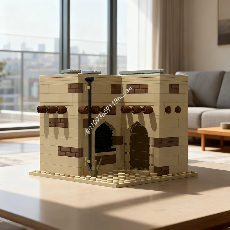 271pcs MOC Star Battle Tatooine Desert House 1 Model Building Blocks Christmas Gifts Construction DIY Toy Idea Education
271pcs MOC Star Battle Tatooine Desert House 1 Model Building Blocks Christmas Gifts Construction DIY Toy Idea Education