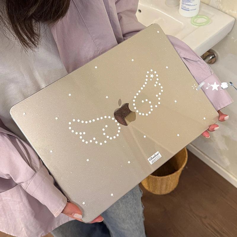 Ins Polka Dots Wings Glitter Laptop Case For Apple Macbook 15 inch M5 Air 15 13 13.6 Inch For M4M3M2M1 Chip Pro 13 Air 13 Cover
Ins Polka Dots Wings Glitter Laptop Case For Apple Macbook 15 inch M5 Air 15 13 13.6 Inch For M4M3M2M1 Chip Pro 13 Air 13 Cover